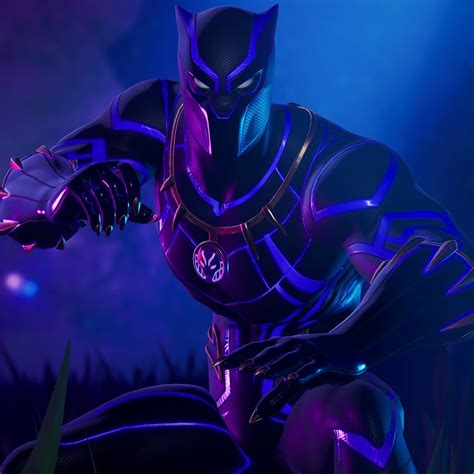 2048x2048 Fortnite Black Panther Ipad Air Wallpaper Hd Games 4k