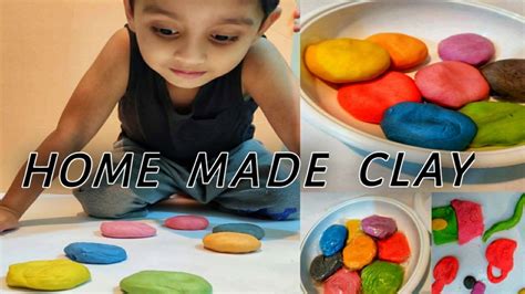 How To Make Clay At Home Easy I Home Made Clay Dough I Clay Making