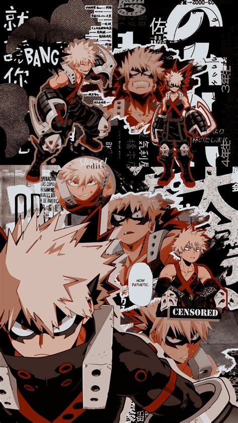 Bakugou Aesthetic Wallpapers Wallpaper Cave