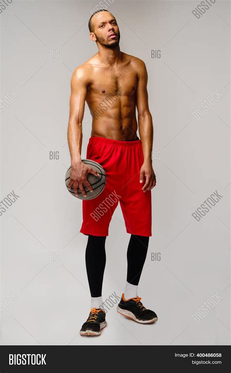 muscular african image and photo free trial bigstock