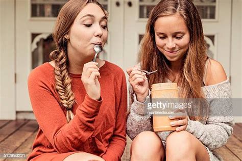 Two Girls Licking Photos And Premium High Res Pictures Getty Images