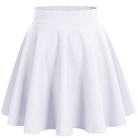 Faldas De Mujer De Color Blanco Cortas Midi Largas ☑️