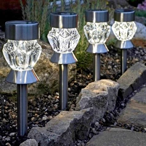 Smart Garden Solar Crystal Stake Lights 4 Pack Solar Lighting Aylett Nurseries