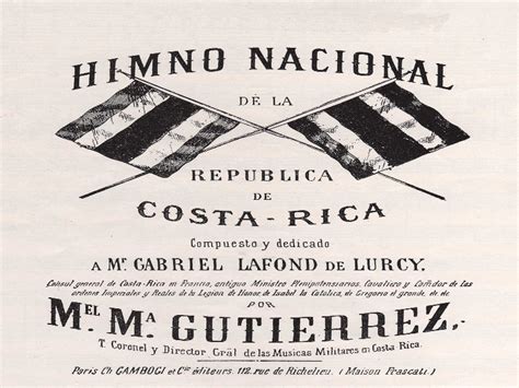Puzzle De Himno Nacional De Costa Rica Rompecabezas De
