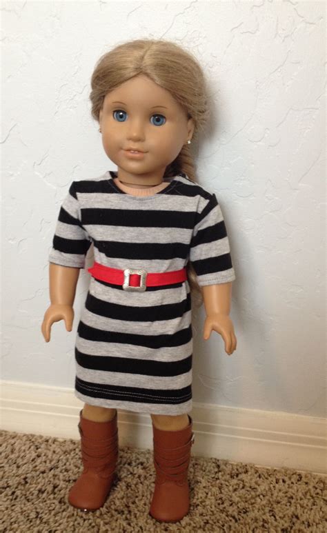 American Girl Doll Basic Knit Dress Pattern And Tutorial The Craft