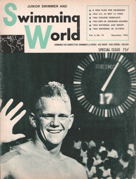 Swimming World Magazine December 1963 Issue Pdf Only Swimming World