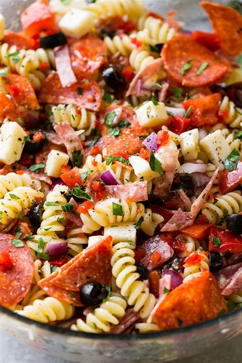 Easy Italian Pasta Salad Oh Sweet Basil