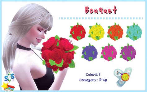 Sims 4 Flower Bouquet
