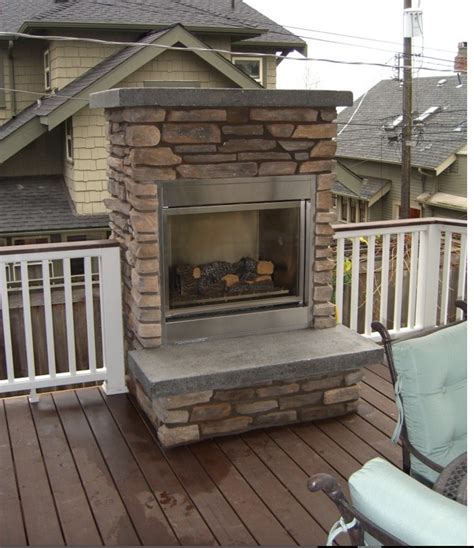 Creating A Cozy Outdoor Fireplace On Your Deck Fireplace Ideas