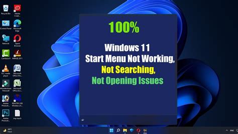 How To Fix Windows 11 Start Menu Not Working Not Searching Not