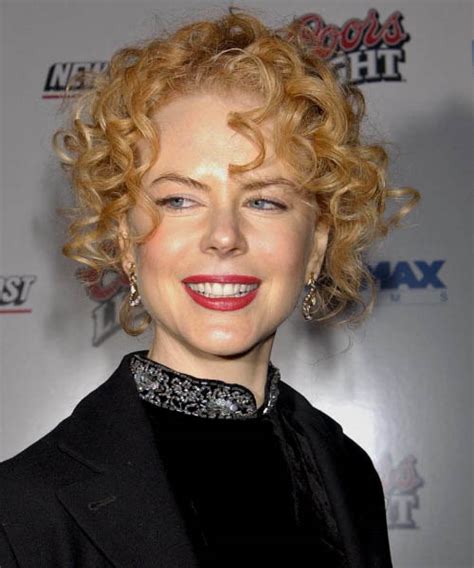 Nicole Kidman Medium Curly Formal Updo Hairstyle