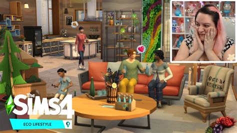 The Sims 4 Eco Lifestyle Trailer Reaction New Expansion Pack Youtube