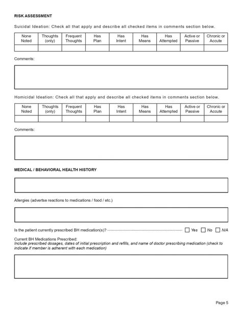 Psychiatric Assessment Evaluation Pdf Template Therapybypro