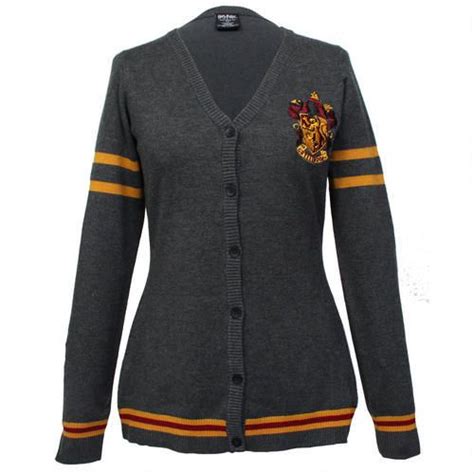 Gryffindor House Crest Juniors Cardigan Sweater Harry Potter Cardigan