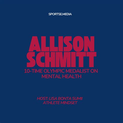 allison schmitt 10 time olympic medalist on mental health