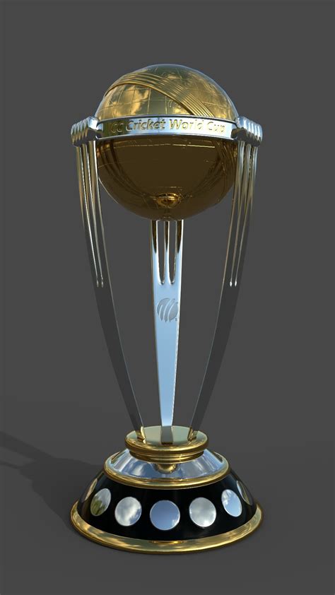 Artstation Icc Cricket World Cup Trophy