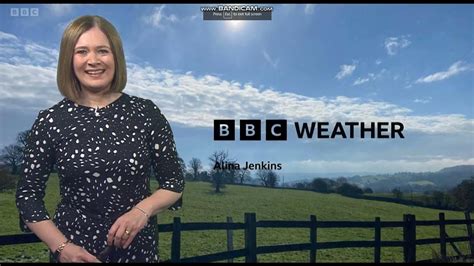 Alina Jenkins Bbc Weather 15th April 2023 Hd Youtube