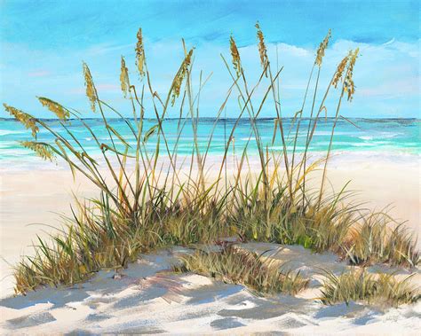 Beach Grass Painting By Julie Derice Fine Art America