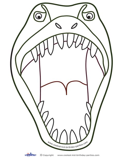 T Rex With Open Mouth Clipart Clipground