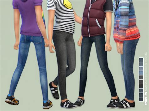 Skinny Jeans For Girls 10 By Lillka At Tsr Sims 4 Updates