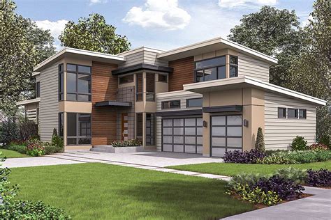 Spacious Contemporary House Plan 23713jd Architectural Designs House Plans