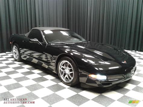 2001 Chevrolet Corvette Convertible In Black Photo 5 102878 All