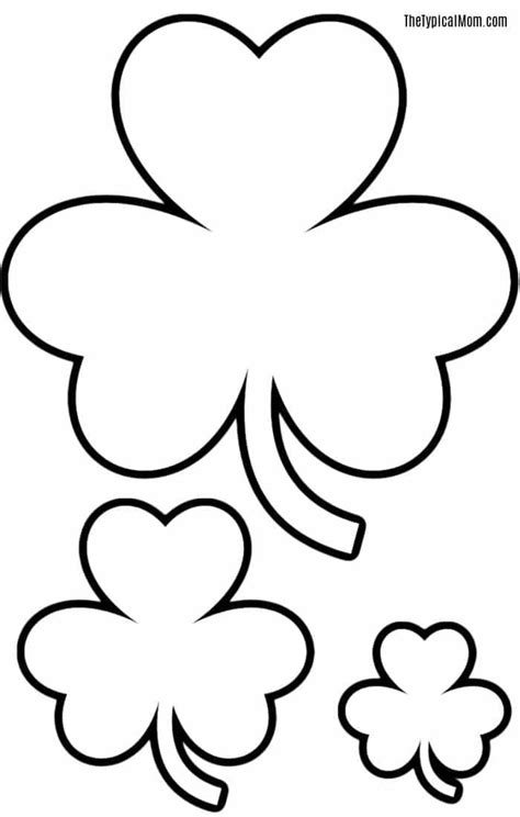 Free Shamrock Printables In 2024 Printable Christmas Coloring Pages