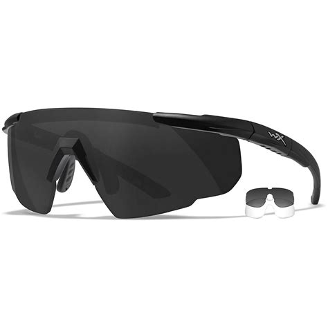 Wiley X Saber Advanced 2 Lens Safety Glasses Kit Academy