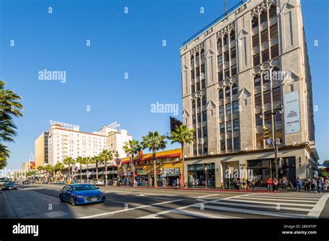 Hollywood Boulevard Los Angeles Road Hi Res Stock Photography And