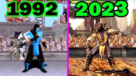 Evolution Of Mortal Kombat 1992 2023 Youtube