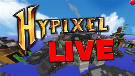 Skywars Bedwars Hypixel Live Stream Playing With Subs Minecraft