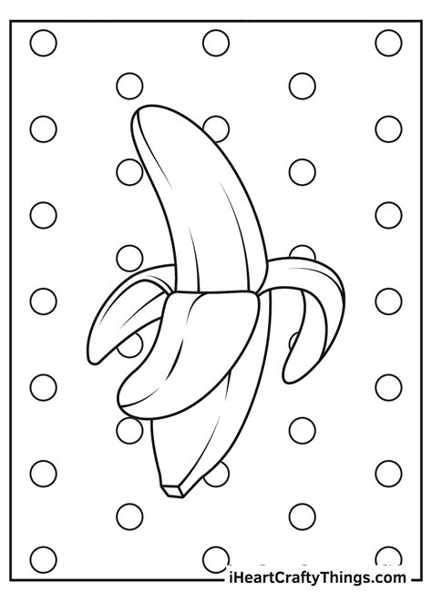 Bananas Coloring Pages Updated 2021