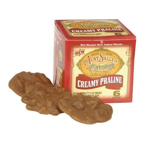 Creamy Classic Pralines Aunt Sallys Pralines 6 Count Box Pralines Creamy Fudge