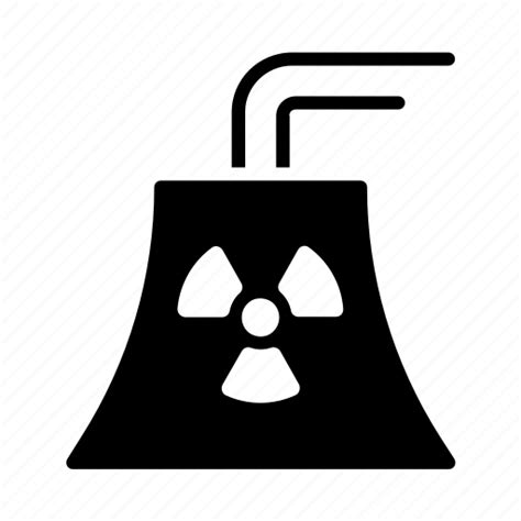 Energy Nuclear Power Power Plant Radioactive Electricity Icon