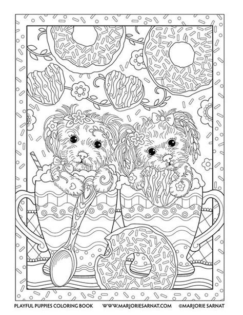 Pin By Brittany On Marjorie Sarnat Coloring Puppy Coloring Pages Dog