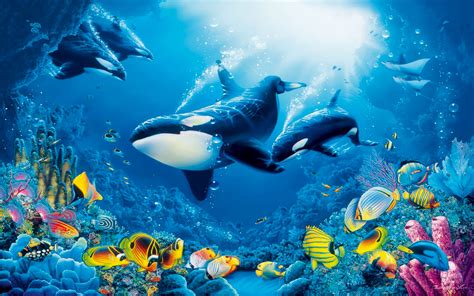 Orca Hd Whale Underwater Wallpapers Hd Desktop And Mobile Backgrounds