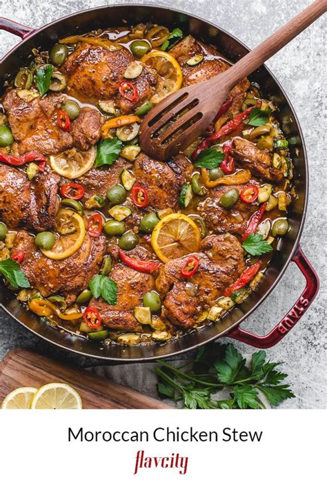 Chicken stew is one of those comfort meals that i just can't get enough of! This Moroccan chicken stew is a one pan wonder that is ...