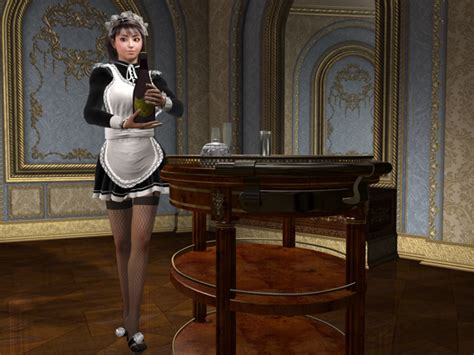 The Maid 3d And 2d Art Sharecg