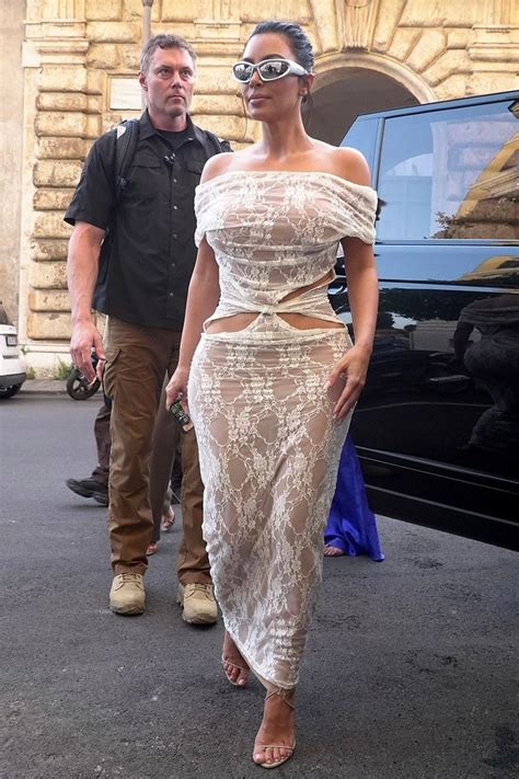 Kim Kardashian Rome Italy June 29 2021 Star Style