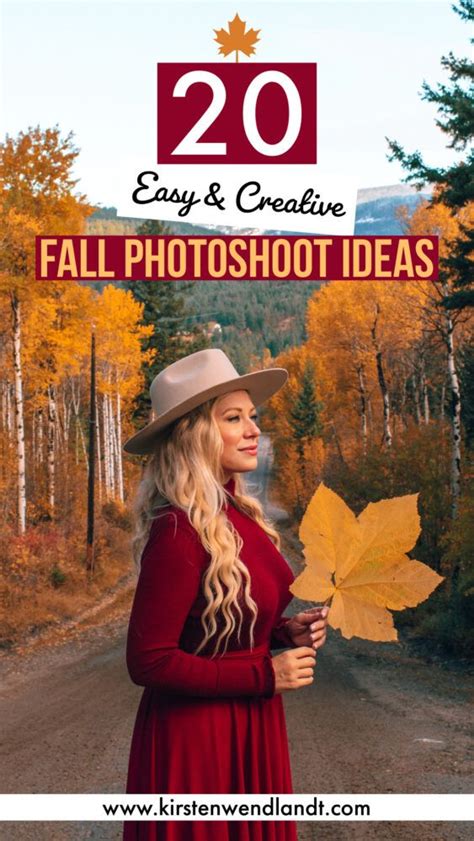 20 Creative Fall Photoshoot Ideas Fall Photography Inspiration Fall