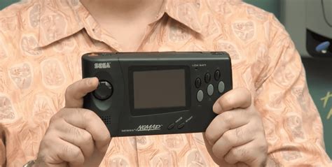 Sega Presentó El Prototipo De La Consola Portátil Sega Nomad