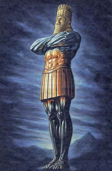 Bible Prophecy Daniel 2 Statue Nebuchadnezzars Dream Biblical Art
