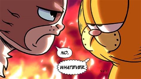 Garfield Meets Grumpy Cat In Comic Crossover Komo