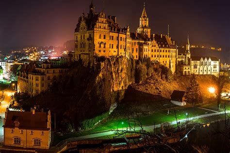 Desktop Hintergrundbilder Deutschland Sigmaringen Castle Burg Straße