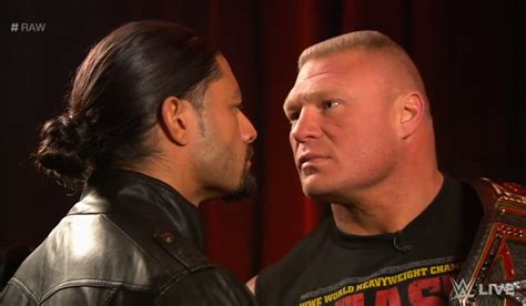 This Roman Reigns Brock Lesnar Promo Is All You Need To See From Raw