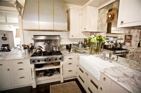 Get trade quality splashbacks priced low. Mirrored Kitchen Backsplash - Contemporary - kitchen ...