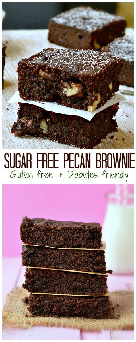 People with diabetes often think they need to totally steer clear of desserts. The BEST diabetes friendly treat & Healthiest brownie on ...