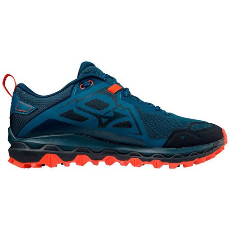 Mizuno Wave Mujin 8 Trail Running Shoes Blue Runnerinn