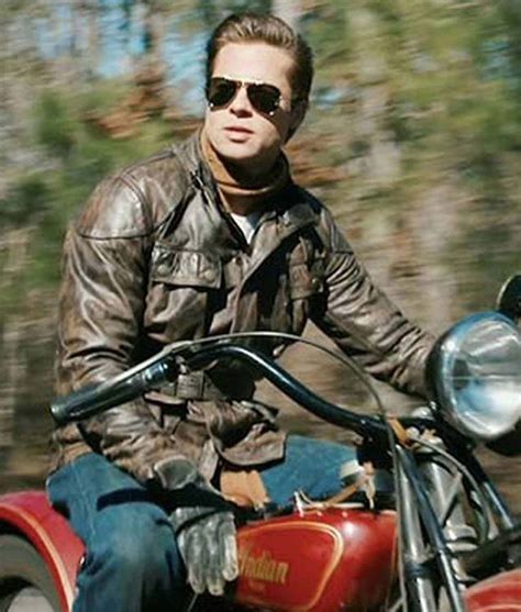 Benjamin Button Leather Jacket Brad Pitt Motorcycle Jacket Jackets