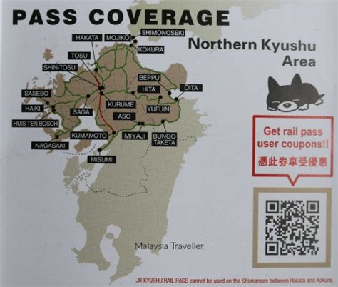 Jr Kyushu Rail Pass Northern Kyushu Area
